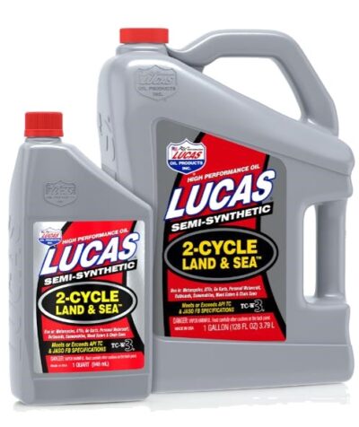 LUCAS TC-W3 - ACEITE SEMISINTÉTICO - DE 2 TIEMPOS PARA TIERRA Y MAR