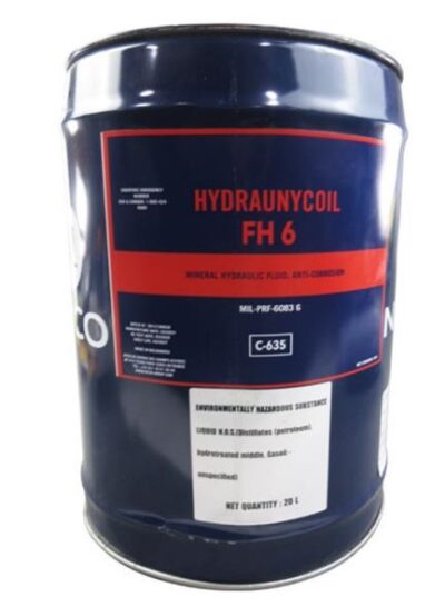 HYDRAUNYCOIL FH 6 CLEAR MIL-PRF-6083G SPEC PETROLEUM-BASED HYDRAULIC FLUID